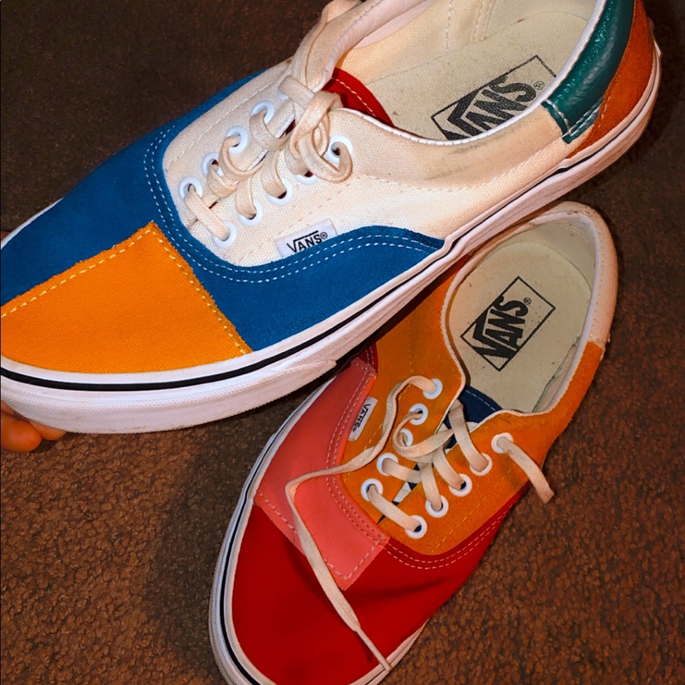 Patchwork authentic vans